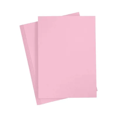 Produktbild von Karton, farbig, A4 210x297 mm, 180 g, Hellrosa, 20Bl.