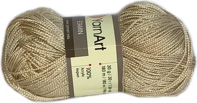 Produktbild von YarnArt Etamin 448 – Weiche & Strapazierfähige Strickwolle, Warmes Beige, Perfekt für Feine Handarbeiten