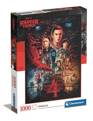 Produktbild von Clementoni 39686 - 1000 Teile Puzzle - Netflix - Stranger Things