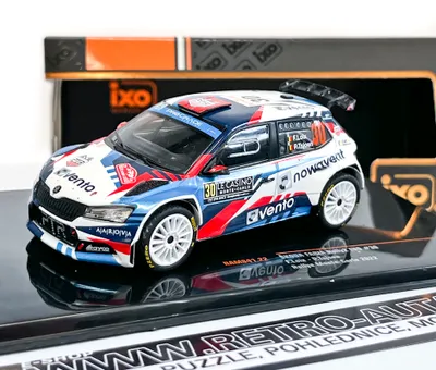 Obrázek produktu pro Škoda Fabia Rally2 EVO No.30 WRC Rally Monte Carlo F.Loix/P.Tsjoen 2022 IXO 1:43