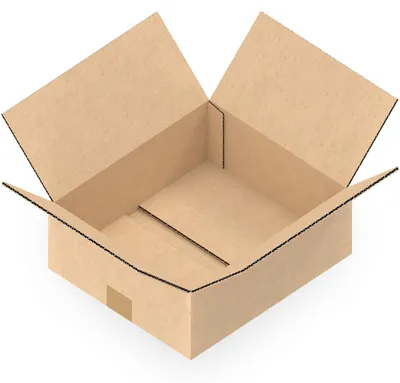 Produktbild von KK Verpackungen 500 Stück Versandkartons 400 x 350 x 150 mm Kartons 1-wellig, Faltkartons