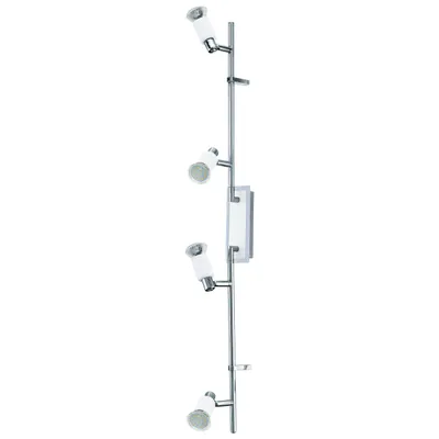 Produktbild von EGLO ERIDAN, Strahler Oberflächenbeleuchtung, GU10, 4 Glühbirne(n), LED, 3000 K, Silber