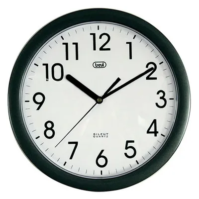 A close-up studio shot of a wall clock.