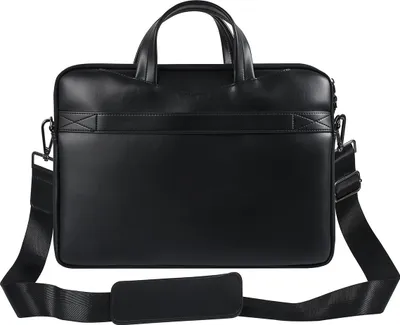 Produktbild von UNIQ Accessory 15.6 inch Leather Laptop Bag - Black