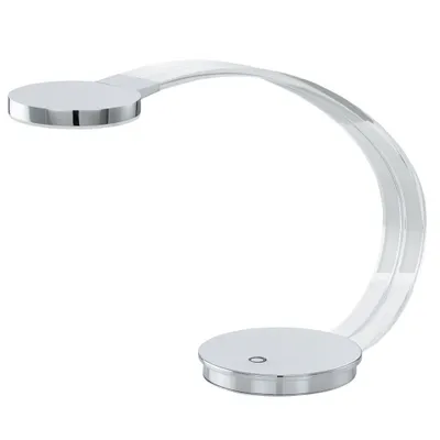 Produktbild von Eglo Tischleuchte Acryl Designleuchte Chrom Lampe Leuchte Tischlampe 92257