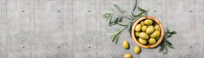 Produktbild von Küchenrückwand mySpotti Profix Olive & Concrete 210 x 60 cm PX-21060-1506-HB