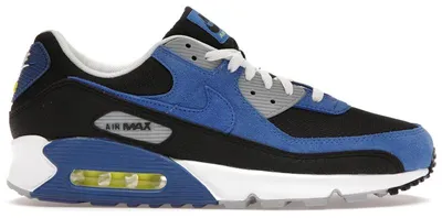 Productafbeelding van Nike Air Max 90, zwart met blauwe accenten - EU maat 40