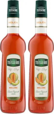 Image de Mathieu Teisseire Sirop pour boissons Melon 0,7L (pack de 2)