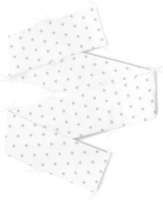 Produktbild von Amilian Bettumrandung Babybett Baby Kinder Nestchen Kantenschutz Bettnestchen Kopfumrandung für Laufstall Bettausstattung Bettschlange 360 cm
