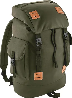 Produktbild von BagBase BG620 | Urban Explorer Backpack / 32 x 49 x 17 cm - Farbe: Military Green/Tan - Größe: 32 x 49 x 17 cm
