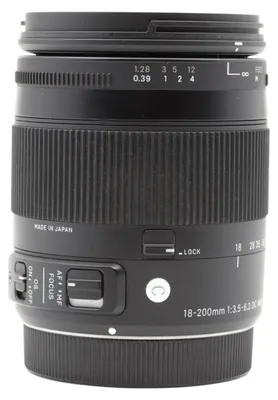Produktbild von Sigma 18-200mm F3.5-6.3 DC Macro OS HSM, Macro, SLR, 16/13, 18 - 200 mm, APS-C, Canon