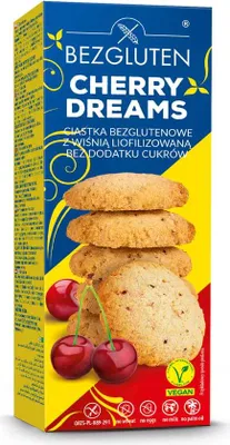 Productafbeelding van Glutenvrije Cherry Dreams koekjes, 110g
