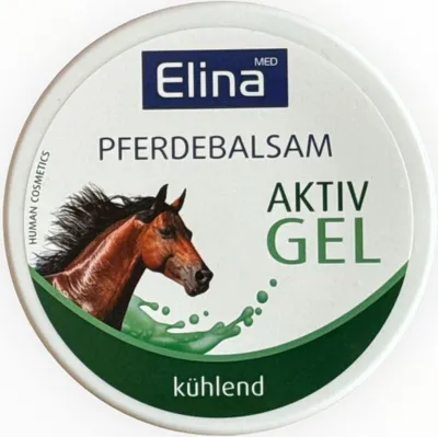 Produktbild von Elina Pferdebalsam Aktivgel 150 ml  kühlend