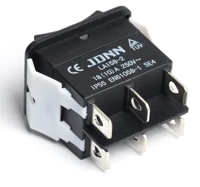 Mikro-Elektroschalter wasserdicht, Doppel-Reset, 10 A, 250 V, IP67, LA158-2