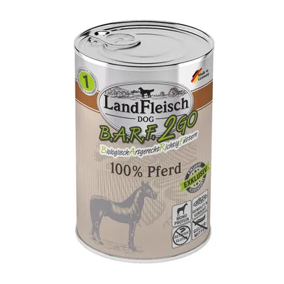 Produktbild von Landfleisch 9110996, Adult, Pferd, 400 g