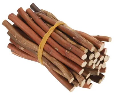 Imagen del producto de Palitos de madera, 36 unidades - 10 cm - Madera natural - Palitos para manualidades - Decoración - Ligeros y duraderos - Palitos de madera