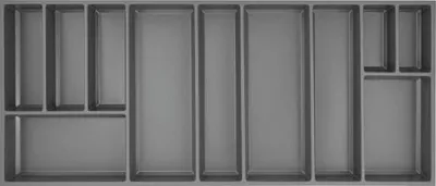 Produktbild von Agoform Besteck Organizer Sky Besteckeinsatz 1120x53x473 Kunststoff schiefergrau