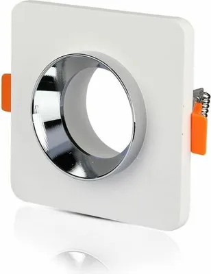 Obrázok produktu pre V-TAC LED reflektor - Zapustené svetlo - GU10 - IP20 - Biela + chróm