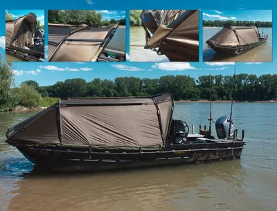 Produktbild von Black Cat Special Boat Cave II 335x220x105cm - Bootszelt