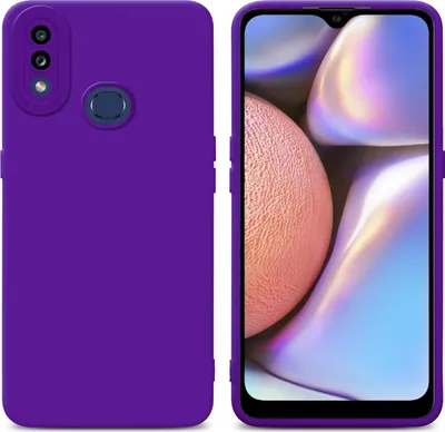 Produktbild von Cadorabo Hülle für Samsung Galaxy A10s / M01s Schutz Hülle in Lila TPU Silikon Etui Case Handyhülle