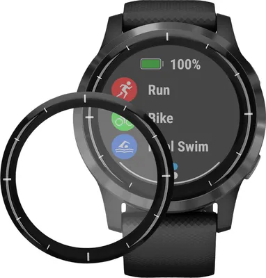 Produktbild von kwmobile 2x Transparente Displayschutzfolie kompatibel mit Garmin Vivoactive 4 (45 mm) Folie - Schutzfolie für Fitness Tracker - robuster