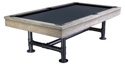 Productafbeelding van Biljarttafel, bruin, biljarmeubilair, recreatietafel, biljarttafel