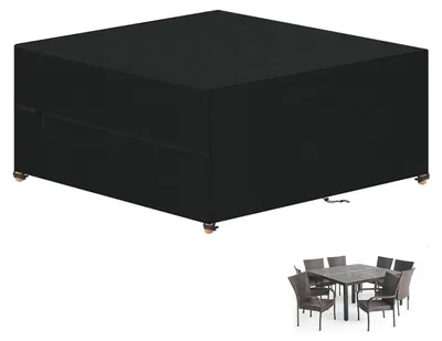 Obrázok produktu pre Záhradný nábytok, vodotesný, s UV ochranou, 250 x 250 x 90 cm