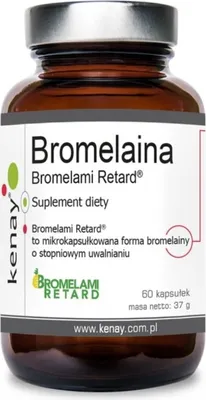 Obrázok produktu pre Kenay doplnky stravy Bromelaina Bromelami Retard, 8396
