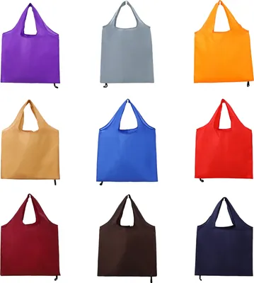 Produktbild von Einkaufstasche, leuchtende Farben, wiederverwendbar, faltbar, große Kapazität, tragbare Handtasche für Reisen im Freien