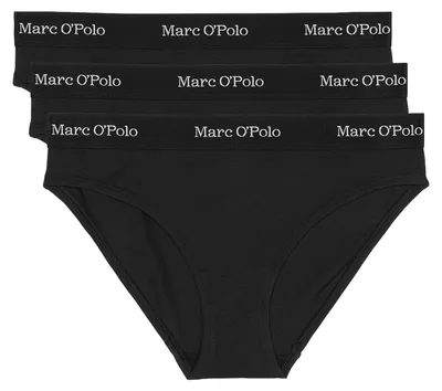 Produktbild von 3er Pack MARC O’POLO Damen Slip Organic Baumwolle