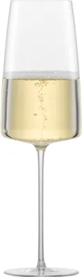 Image de Lot promotionnel Zwiesel, 2 verres à champagne « Simplify » en tritan, légers et frais, 122055