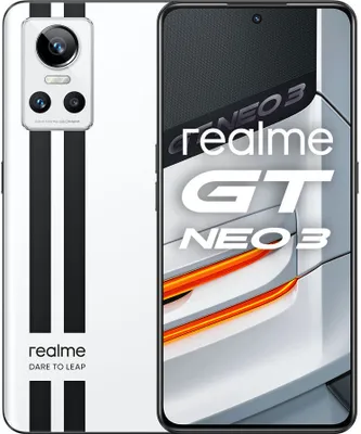 A product shot of a smartphone, showing both the front and back.