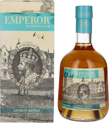 Produktbild von Emperor Mauritian Rum LONDON BRIDGE Limited Edition 40% Vol. 0,7l in Geschenkbox