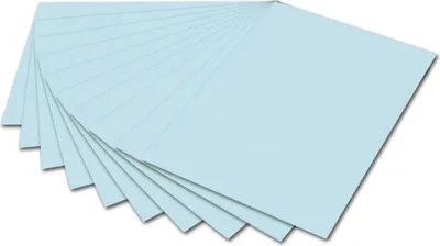 Produktbild von Folia 6139E Fotokarton - 50 x 70 cm, eisblau