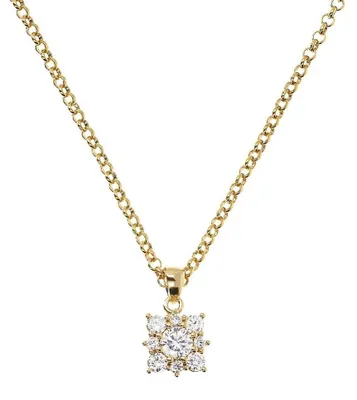 Imagen del producto de Collar con colgante de piedra preciosa