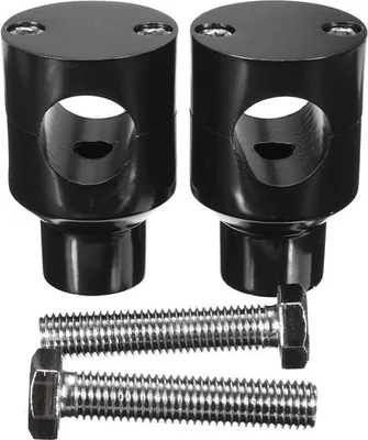 Obrázek produktu pro 7 / 8 "" 22mm 1 "" 25mm Handlebar Riser pro vlastní Springer Bobber Chopper černá