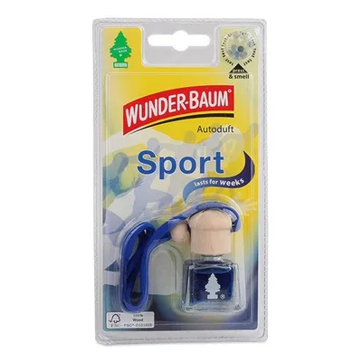 Produktbild von Wunder-Baum Sport, Flüssiger Lufterfrischer, Blau, Auto