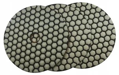 Produktbild von Diames Diamant Polierscheiben 125mm Trockenschliff Set