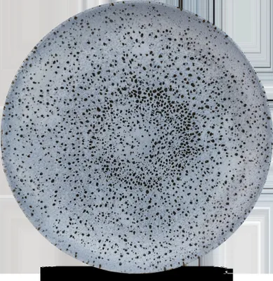 Produktbild von Churchill Studio Prints Mineral Blue Flach Coup Teller, 28,8 cm, 12 Stück