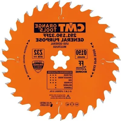 Obrázek produktu pro Pilový kotouč 190 × 20 mm, 32 zubů, ostří ATB