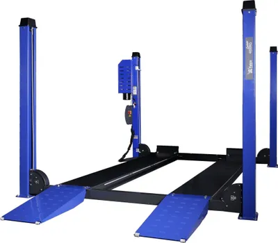 Produktbild von 4 Säulen Hebebühne 4000kg max 1850mm 2200W 230V |-| 2715mm Säulenhebebühne Heber