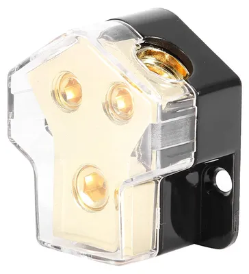 Stromverteiler 1x1GA Eingang 2x4GA Ausgang für Auto Audio