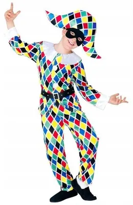 Produktbild von "HARLEKIN" (Jacke, Hose, G?rtel, Hut)