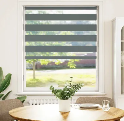 Immagine prodotto di Tenda a Rullo Zebra Larghezza Tessuto 110,9 cm Poliestere