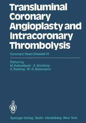 Produktbild von Transluminal Coronary Angioplasty and Intracoronary Thrombolysis