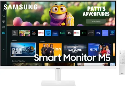 Produktbild von Samsung S32CM501EU, 81,3 cm (32"), 1920 x 1080 Pixel, Full HD, LED, 4 ms, Weiß