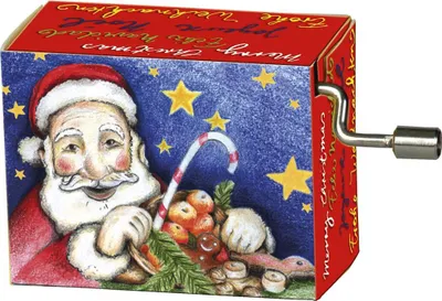 Produktbild von Fridolin Weihnachtsspieluhr, Jingle Bells, Weihnachtsmann Nr. 58313