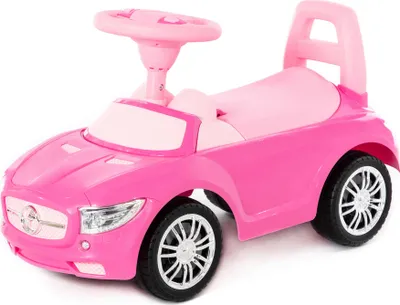 Produktbild von Rutscher Auto pink Super Car Nr.1 Sound Kinder Rutscherfahrzeug Lauflernhilfe