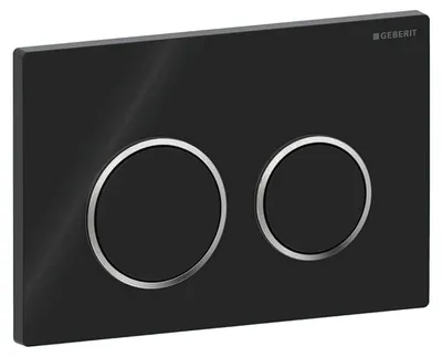 Immagine prodotto di Geberit Omega20 Plaque de déclenchement, pour rinçage à 2 quantités, 115.085.KM.1, 115.085.KM.1