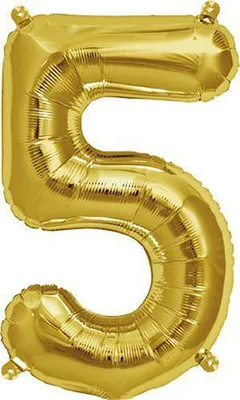 Zdjęcie produktu dla Folienballon 5 gold